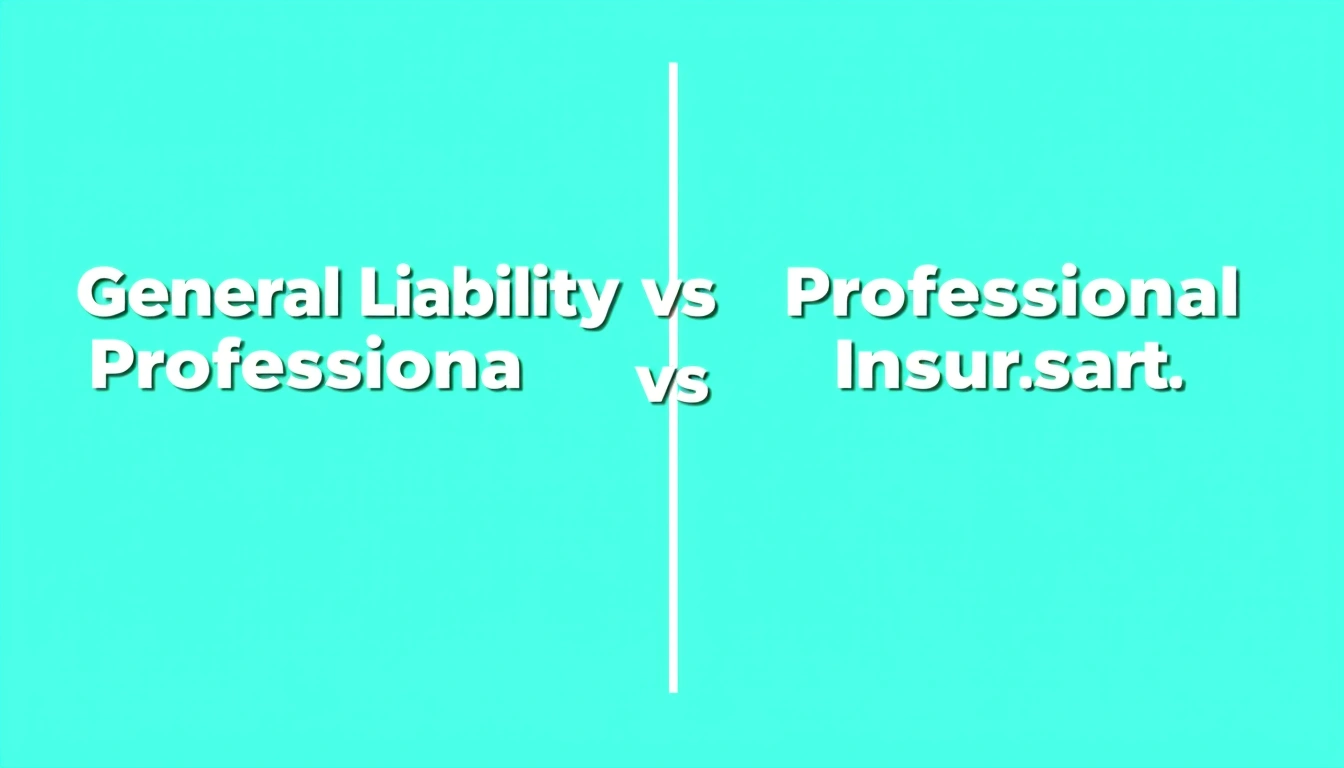 General Liability vs Professional Liability Insurance for Freelancers